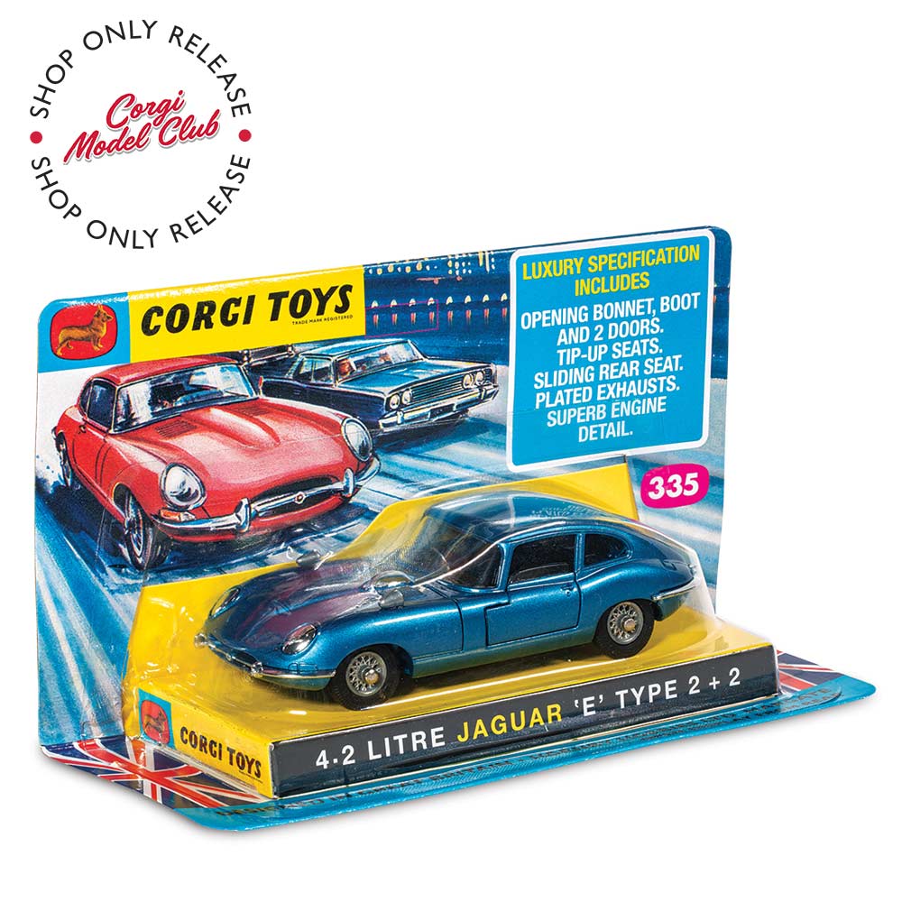 4.2 Litre E-Type Jaguar in blue (335)