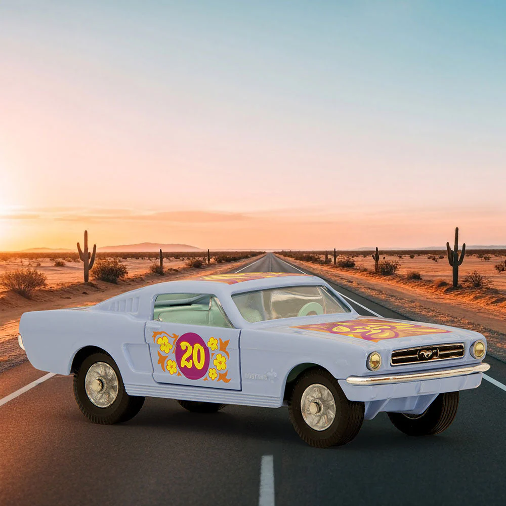 Ford Mustang Fastback 2+2 Flower Power Stock Racing Car (348) - Image 2