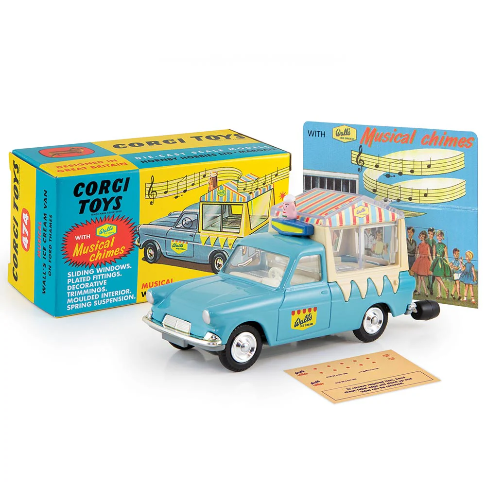 Musical Ford Thames Wall's Ice Cream Van (474)