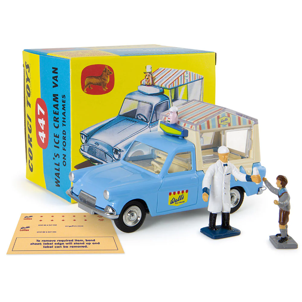 Wall's Ice Cream Van on Ford Thames (with figures) (447) - Image 3