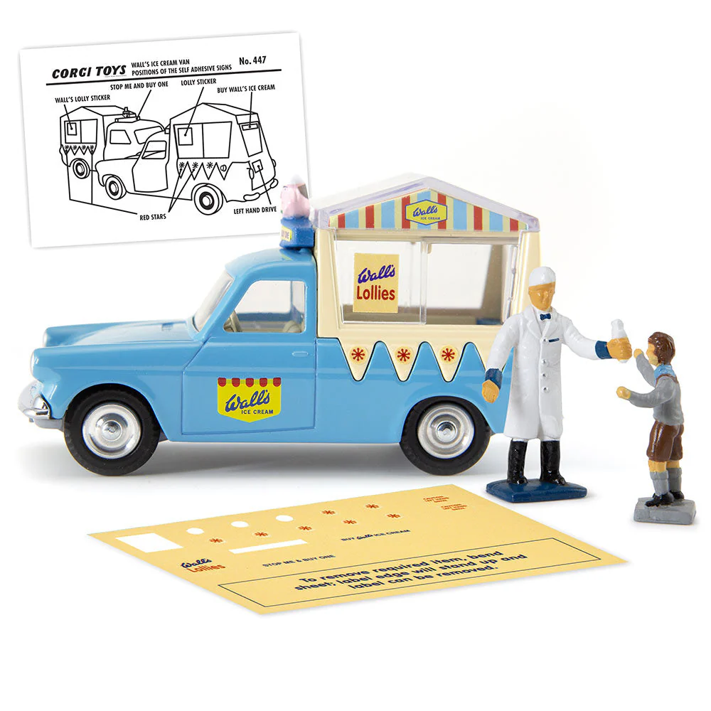 Wall's Ice Cream Van on Ford Thames (with figures) (447) - Image 6