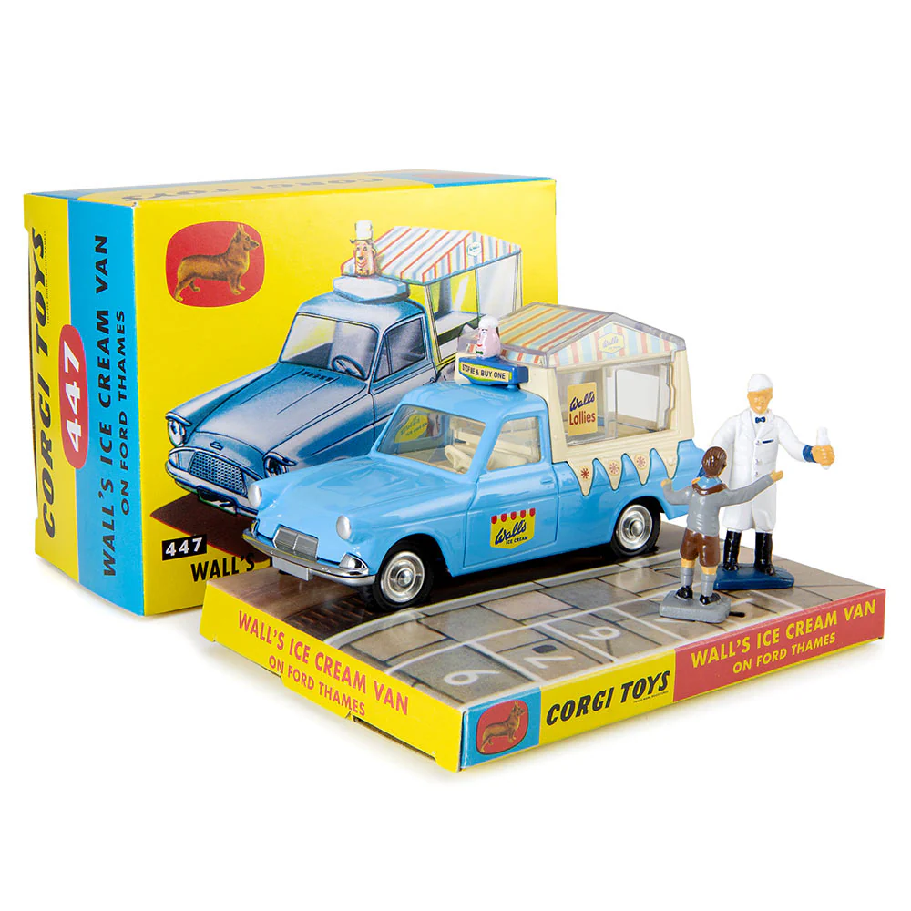 Wall's Ice Cream Van on Ford Thames (with figures) (447) - Image 7