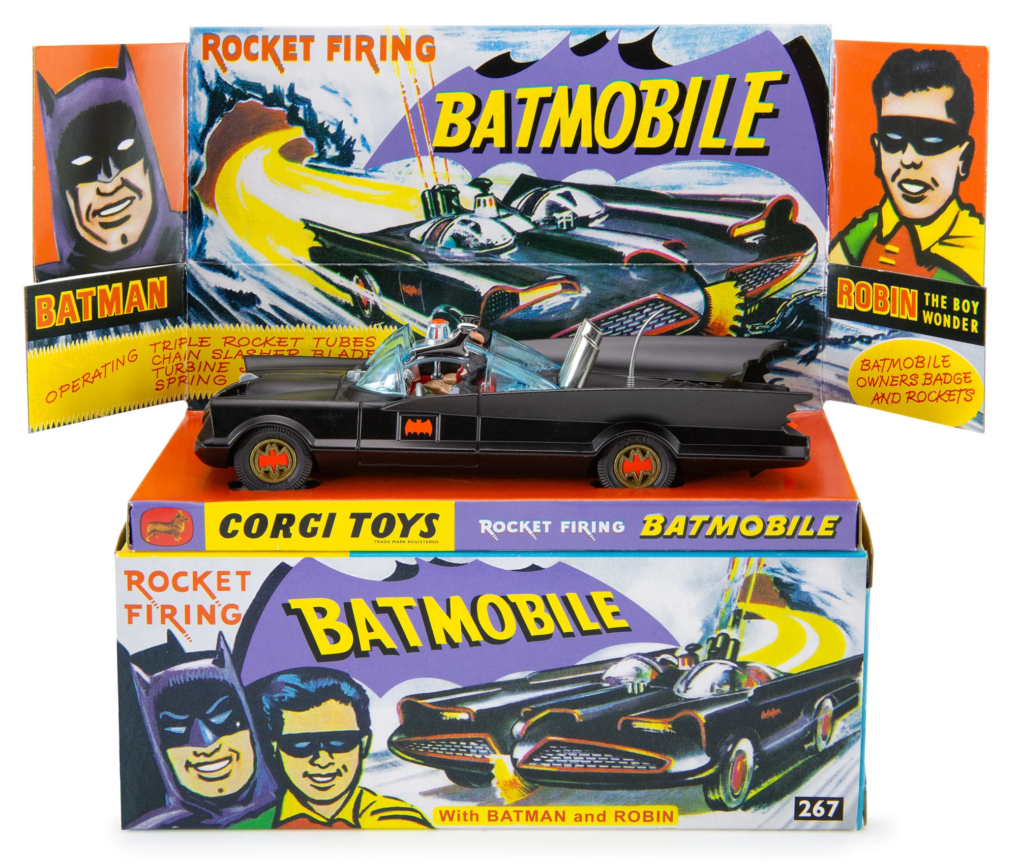 044 - BATMOBILE MATT BLACK MEMBERS EDITION