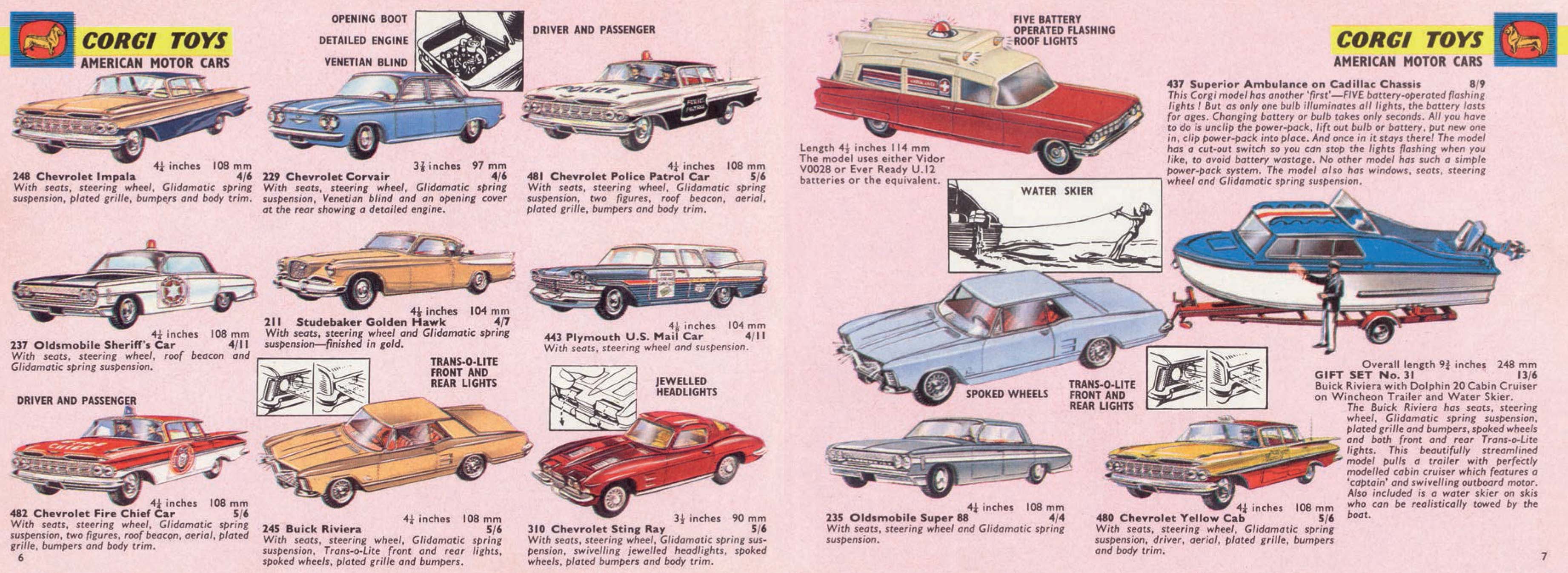 Authentic 40 page Reproduction 1966 Corgi Toys Catalogue - Image 4