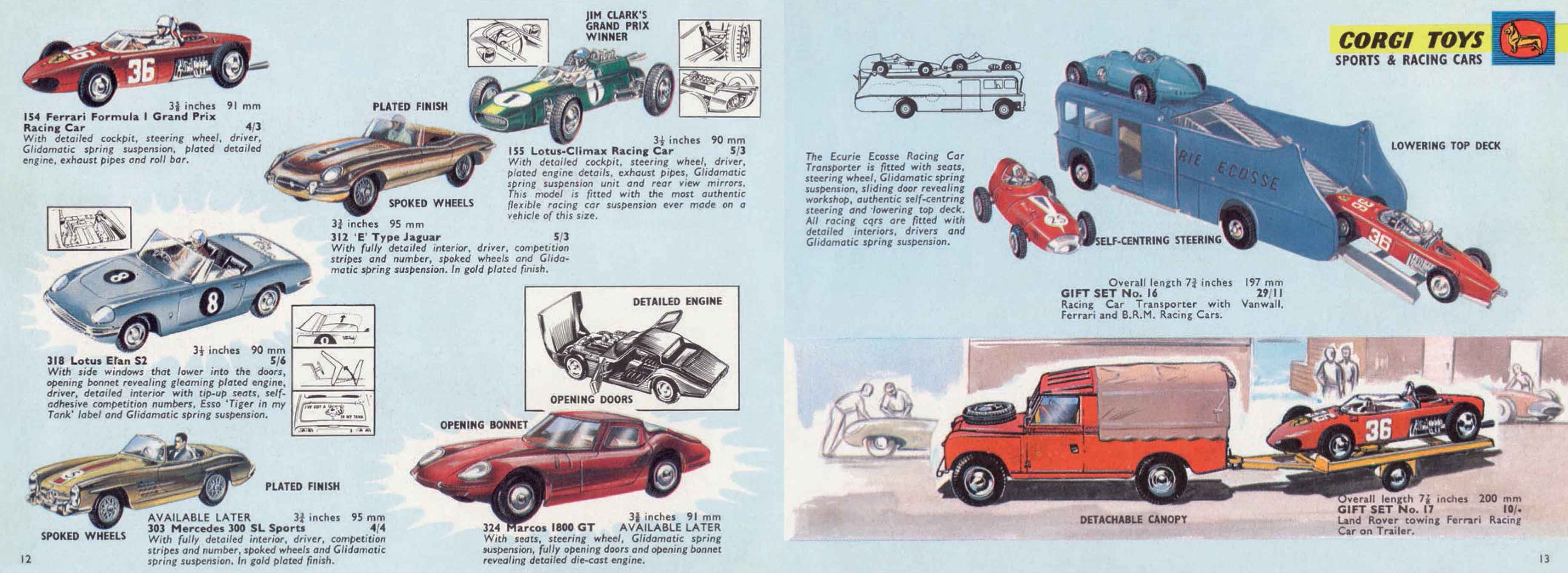 Authentic 40 page Reproduction 1966 Corgi Toys Catalogue - Image 5