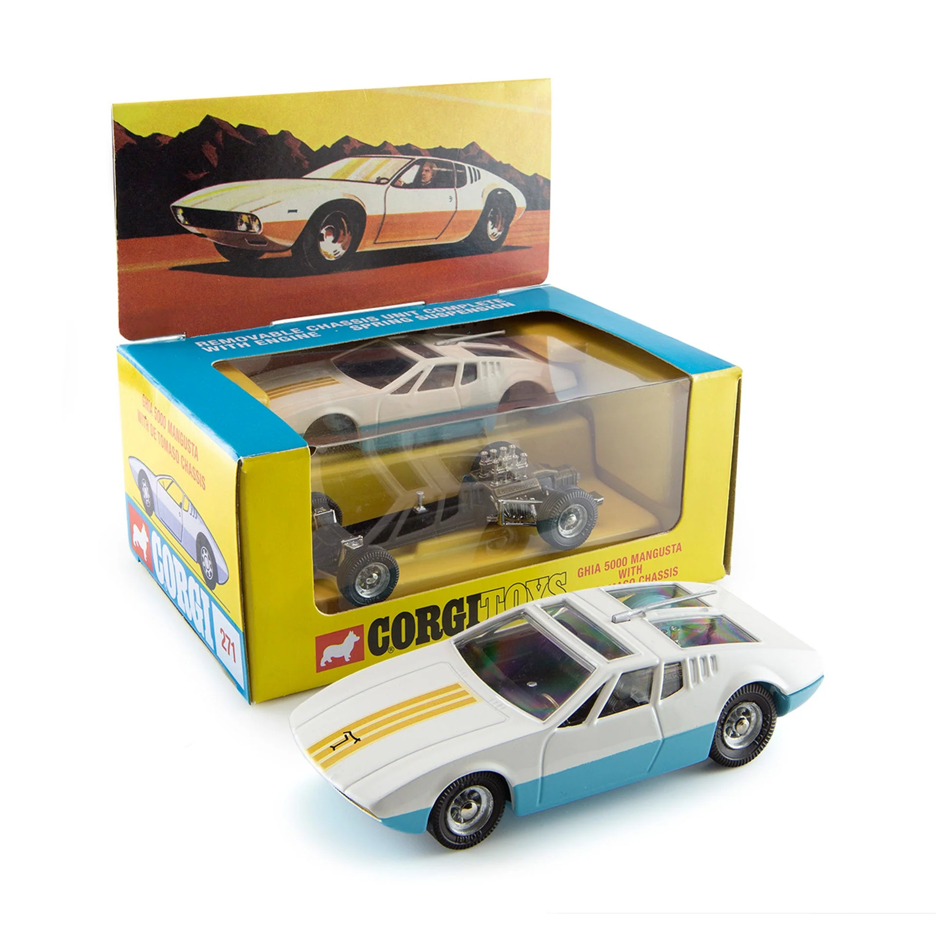 018 - GHIA 5000 MANGUSTA - WITH DE TOMASO CHASSIS