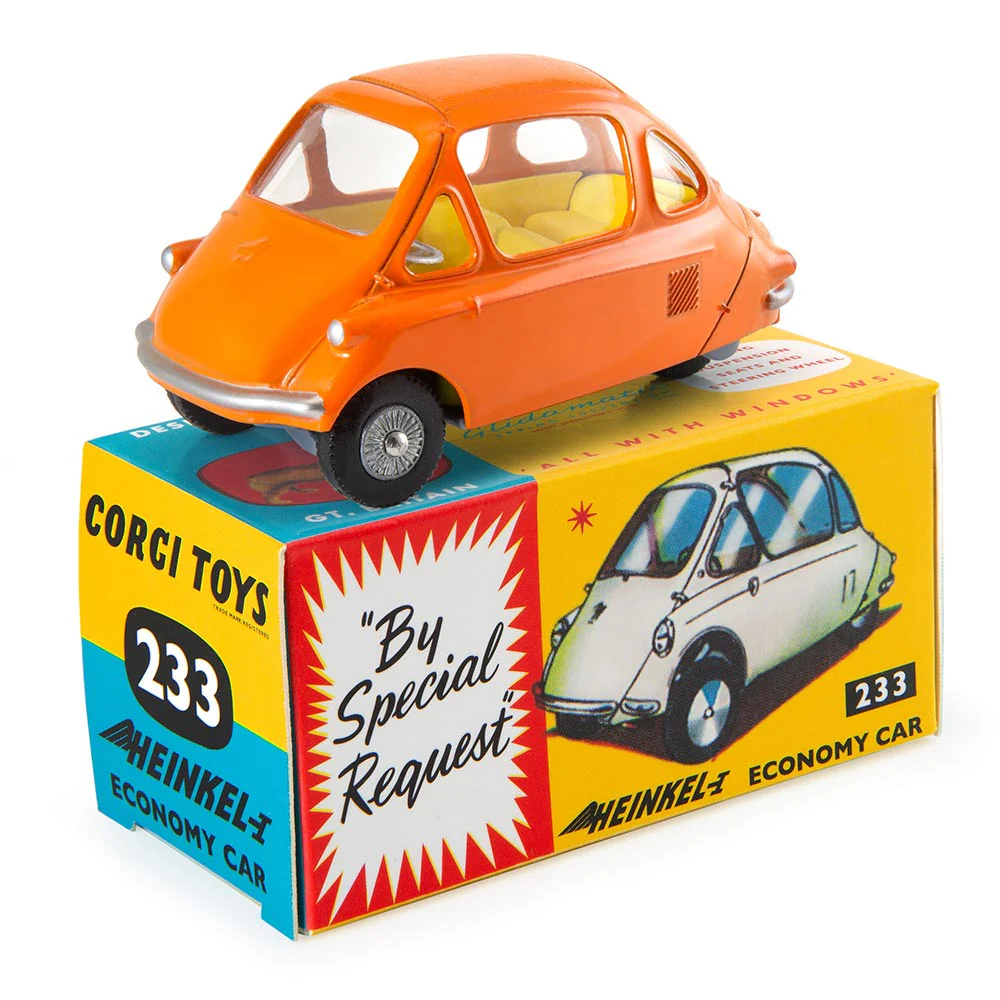 060 - HEINKEL ECONOMY CAR ORANGE MEMBER'S EDITION