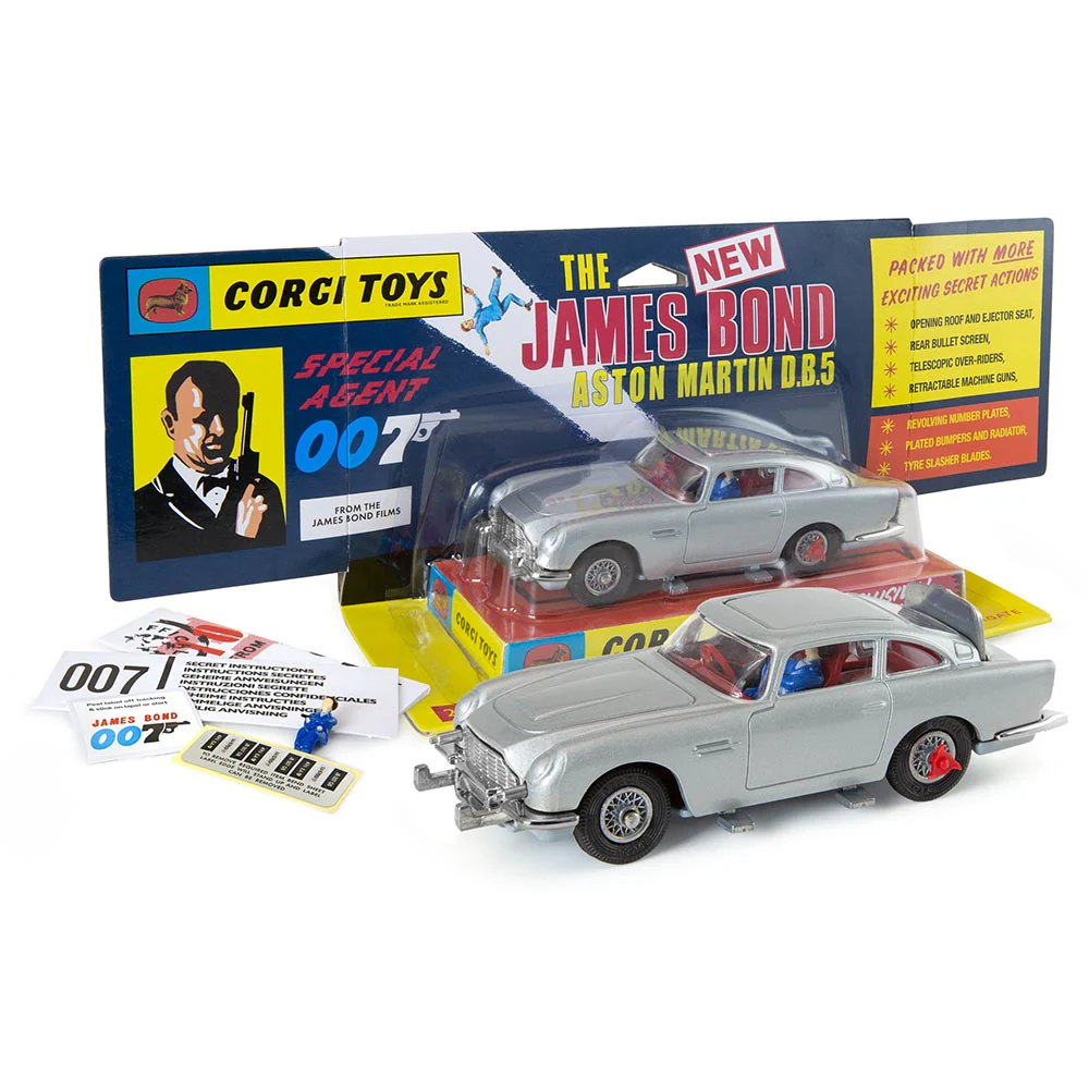 059 - JAMES BOND'S ASTON MARTIN DB5 SILVER GRILLE EDITION