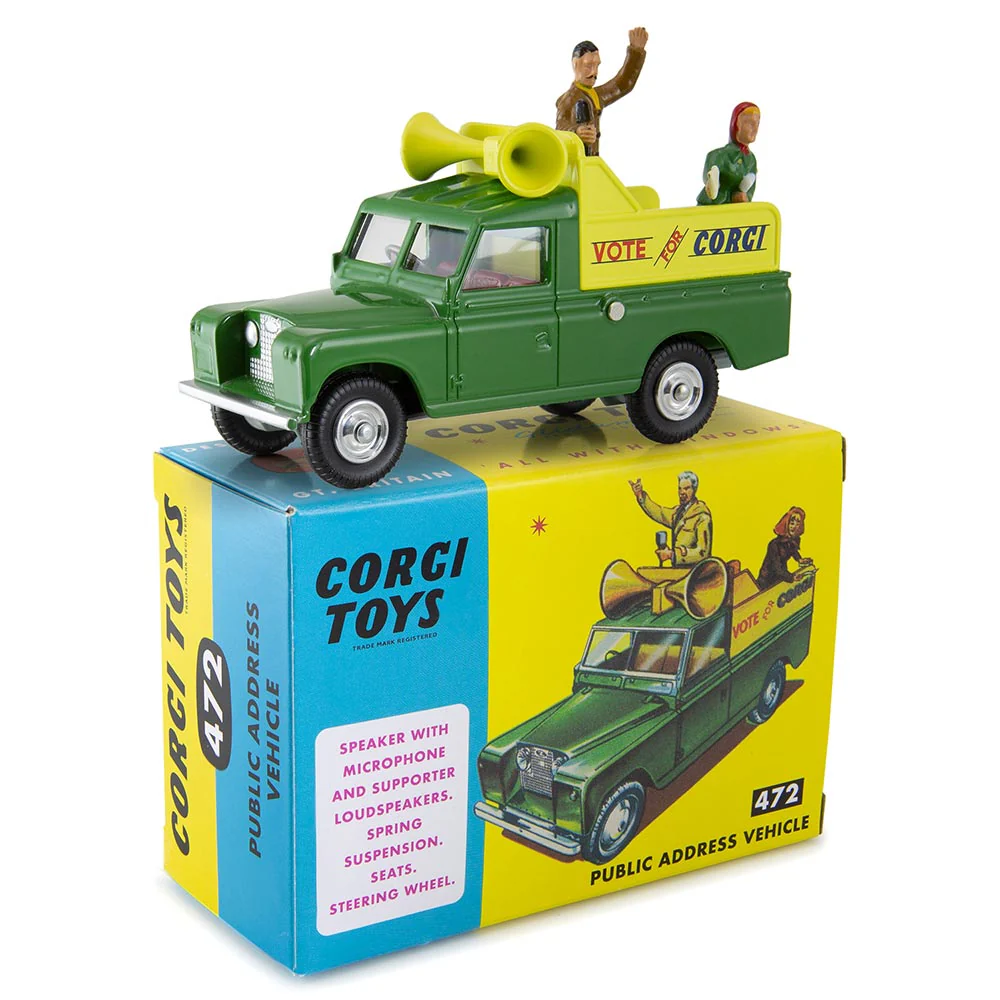 034 - LAND ROVER PUBLIC ADDRESS VEHICLE
