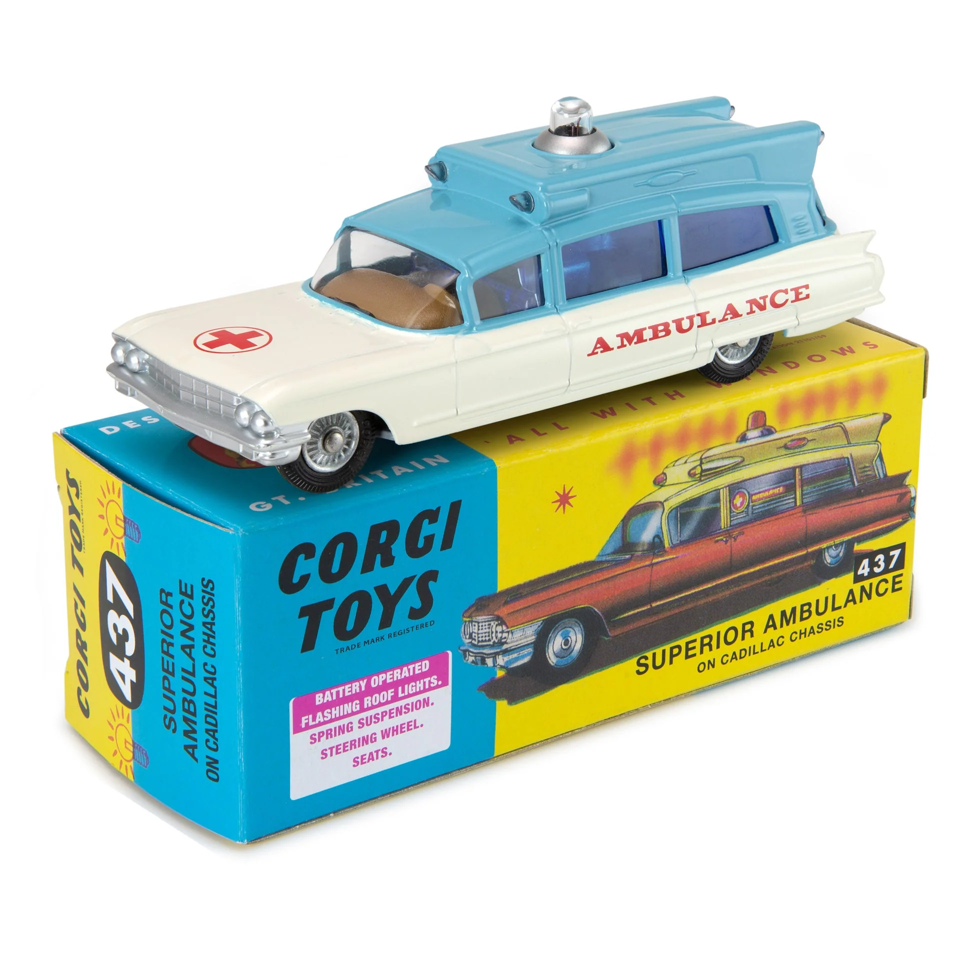 005 - SUPERIOR AMBULANCE ON CADILLAC CHASSIS