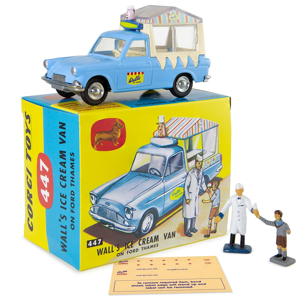 042 - WALL'S ICECREAM VAN WITH FIGURES